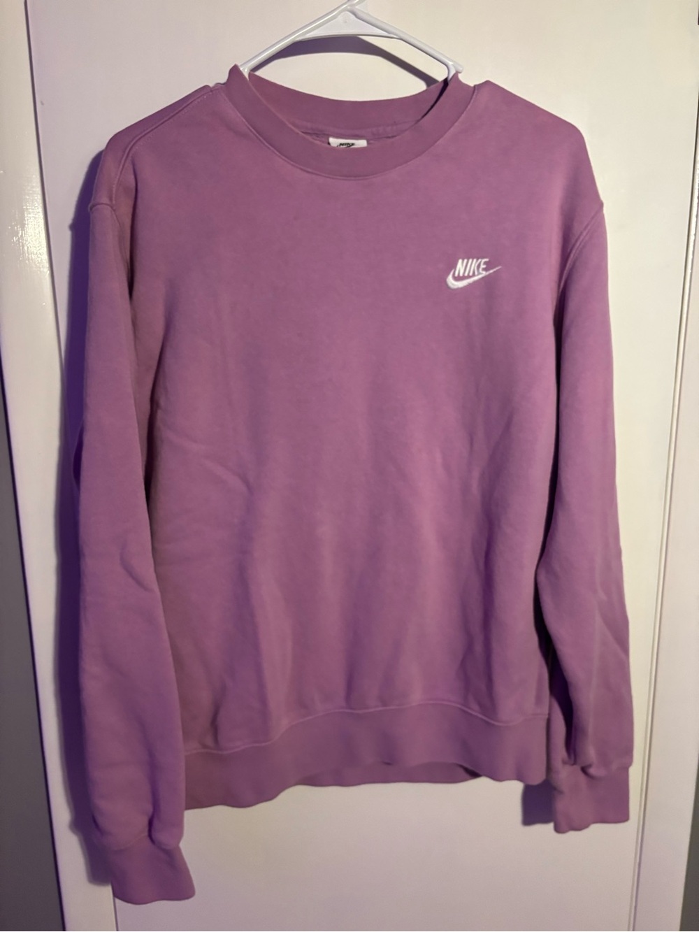 Nike Men's Crewneck Sweatshirt - Lilac
